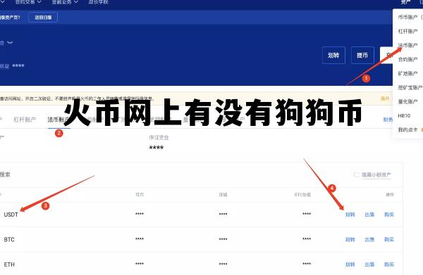 火币网上有没有狗狗币的简单介绍