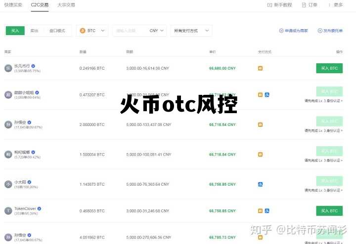 如何做火币otc 火币otc风控