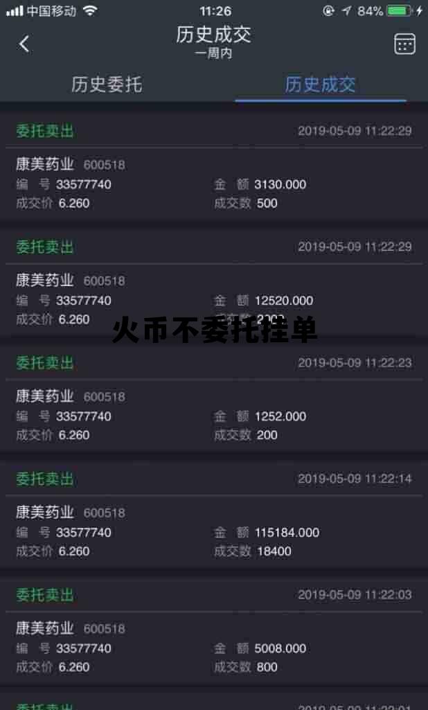火币不委托挂单是什么意思 火币不委托挂单